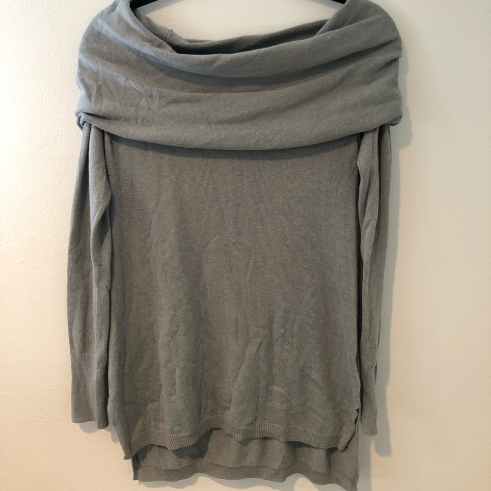 Off-the-Shoulder Sweater